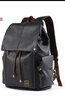 梵者双肩包男新款男士背包时尚休闲旅行大容量电脑包潮流高中学生书包 黑色升级款 实拍图