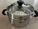 爱仕达（ASD）汤锅 304不锈钢蒸汤锅 炖煮锅加厚复底奶锅 24CM燃气电磁炉通用B1 实拍图