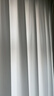 铭聚布艺幻影纱帘 透光不透人客厅阳台挂钩窗帘白色窗纱3米宽*2.5米高1片 实拍图