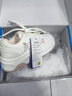 回力女鞋板鞋女厚底多巴胺甜美加绒小白棉鞋5018Z 米/粉 38 实拍图