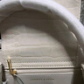 CHARLES&KEITH鳄鱼纹凯莉包手提斜挎婚包包女包生日新年礼物CK2-50270880-1 Ivory象牙色 S 实拍图