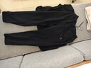骆驼（CAMEL）加绒运动裤男宽松休闲直筒针织长裤 J13CAVL6034 幻影黑 XL 实拍图