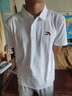 安踏POLO衫短袖男t恤夏季款休闲运动健身服薄款男士冰丝速干跑步男装 7114-1沙粒灰【冰丝速干】 XL (180) 适合140-160斤 实拍图
