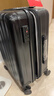 汉客扩容拉杆行李箱大容量女登机旅行箱男46升20英寸墨玉黑京东联名款 实拍图