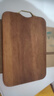 原森太南美柚木实木菜板加厚砧板防霉抗菌案板家用厨房砍切菜板 实拍图