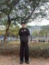 李宁C位裤卫裤男子春秋休闲百搭直筒宽松弯刀裤运动裤AKLW251 实拍图