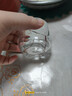 耐热玻璃茶杯套装品茗杯主人杯伴手礼咖啡杯喝水杯水晶杯泡茶杯 扳指水晶杯100ml  1只 实拍图