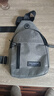 运动跑步包男休闲斜挎包手机包防泼水健身包女单肩包 灰色 实拍图