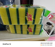 3M思高金刚砂洗碗布 5片装洗碗海绵百洁布厨房吸水经典款抹布G6215 实拍图