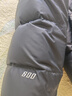 伯希和（Pelliot）【经典2.0】800蓬鹅绒羽绒服男女冬季保暖棉衣短款防风连帽外套 曜石黑【男款】 95%绒含量|东丽面料|1000高清洁度 XL 实拍图