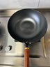 苏泊尔（SUPOR）铁锅无涂层炒锅真不锈家用炒菜锅爆炒锅铸铁防粘锅燃气电磁炉通用 1-4人使用  【古法防锈】 30cm 实拍图
