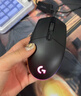 罗技（G）G102第二代游戏鼠标 RGB流光灯效鼠标 轻量化  游戏级8000DPI传感器 黑色 200-8000DPI 实拍图