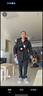 京东京造【进口极寒95鹅绒服】羽绒服男外套女冬季新款中长款 曜石黑 S 实拍图