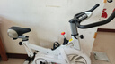 汗马 【智能游戏APP】动感单车家用运动器材健身车室内脚踏自行车 顶配APP+物磁双阻+弹簧减震白 实拍图