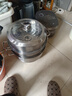 美厨（MAXCOOK）蒸锅 304不锈钢34CM三层蒸锅 加厚复底汤锅燃气电磁炉通用 实拍图