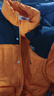 Dickies 羽绒服多口袋基础款外套 男士休闲百搭加厚外套 9460 柿子橙 （宽松版型) L 充绒量：180克 实拍图