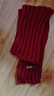 百搭韩版针织毛线红色围巾女2024圣诞冬季高级感新年礼物情侣围脖 针织围巾-酒红色-1个装-保暖 1 实拍图