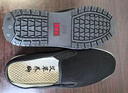 IQGD传统布鞋男老北京布鞋休闲低帮千层底一脚蹬老人鞋052 黑色 43码 实拍图