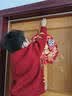 嘟嘟家宝宝拜年服儿童新年毛衣婴儿国风衣服男女童冬季长袖上衣 红色 90 实拍图