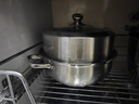 美厨（MAXCOOK）蒸锅汤锅火锅 304不锈钢30cm单层汤蒸锅 加厚复底汤蒸锅 MCZ561 实拍图