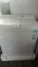 统帅（Leader）海尔出品 波轮洗衣机 双桶半自动双缸 10公斤家用 京东自营以旧换新家电补贴TPB100-1188BS 实拍图