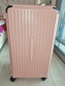 纯奢（CHEYSIR）五轮超大容量行李箱万向轮PC拉杆箱男女学生旅行箱密码箱包皮箱子 经典款-樱花粉·减震刹车功能 28英寸 -抗菌内里【创新5轮-中长出差/旅游】 实拍图