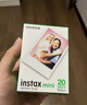 富士（FUJIFILM） instax 3英寸立拍立得相机mini迷你相纸 一次成像胶片胶卷 3寸双包+相册+收纳盒+冰箱贴【含20张白边】 官方标配 实拍图