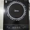 美的（Midea）电磁炉 2200W大功率家用猛火爆炒耐用面板炒菜蒸煮八档火力纤薄电磁灶火锅炉 C22-RT22E01 实拍图