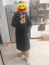 鸭鸭王一博同款冰壳系列3.0pro羽绒服男女长款过膝25冬季新款极寒外套 YE5B000656A黑色3.0 S (建议90-115斤) 实拍图