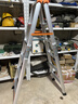 奥鹏梯子家用人字梯加厚折叠铝合金六步梯多功能双侧用工程楼梯 实拍图