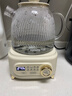 九阳（Joyoung）净萃全玻璃0胶水养生壶  办公室多功能煮茶器花茶壶 烧水壶恒温电热水壶 24h预约保温 1L WY107 实拍图