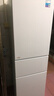 美的（Midea）219L三门冰箱白色租房家用客厅小型冰箱中门软冷冻节能省电低音MR-230TE  实拍图