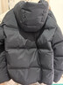优衣库男装女装无缝羽绒连帽外套夹克羽绒服478279 09 黑色 3XL 实拍图