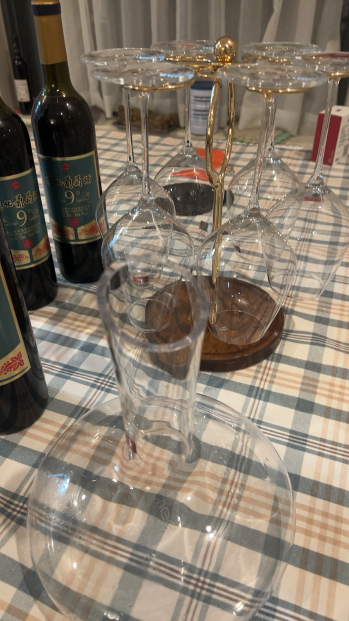 启尔（Cheer）红酒杯水晶玻璃高脚杯11件酒具葡萄酒杯醒酒器开瓶器酒塞礼盒套装 实拍图