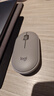 罗技（Logitech）LOGITECH PEBBLE 无线蓝牙鼠标 静音鼠标 办公鹅卵石造型 轻薄便携 时尚小巧 烟云灰 实拍图