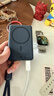 倍思【3C认证】卡片磁吸自带线充电宝Magsafe 27W快充移动电源10000mAh可上飞机苹果16/15/14手机 实拍图