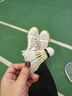 尤尼克斯YONEX羽毛球鞋减震防滑舒适亲子款青少年SHB220JRCR白粉35 实拍图