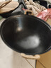 王源吉铁锅炒锅铸铁锅双耳苏锅王老式家用圆底无涂层龟纹大肚炒锅36cm 实拍图