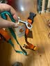 petlimit狗狗牵引绳狗绳子狗链小狗中大型犬泰迪金毛遛狗绳宠物用品 青桔M 实拍图
