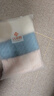 洁丽雅（Grace）新疆长绒棉纯棉毛巾抗菌擦脸洁面巾三条 白粉蓝 115g/条 实拍图