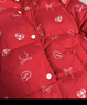 巴拉巴拉童装儿童羽绒服女童2025新款春装红色拜年服甜美外套大童新年衣服 实拍图