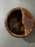 川柏香实木泡脚桶木桶洗脚盆木桶家用足浴桶泡脚木质香柏木碳化木制脚盆 30cm 【高温碳化带盖穴位按摩】+艾草60包 实拍图