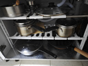 京东京造可伸缩厨房置物架 水槽不锈钢架微波炉烤箱碗碟储物收纳架子43~72 实拍图