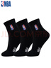 NBA袜子男士秋冬运动袜抗菌防臭消臭吸汗无骨棉袜跑步中筒篮球袜3双 实拍图