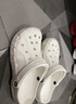 卡骆驰（CROCS）洞洞鞋贝雅男鞋女鞋轻便耐磨一脚蹬拖鞋休闲鞋|10126 黑色-001 43 (270mm) 实拍图