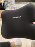 汽车头枕护颈枕车用靠枕座椅腰靠套装车内脖枕记忆棉护腰车载枕头 【神秘黑】回弹乳胶 舒享头枕+腰靠 实拍图