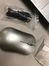 惠普（HP）DM10C无线蓝牙双模鼠标 可充电无线鼠标 商务办公无线鼠标苹果笔记本微声蓝牙无线鼠标 银色  实拍图