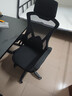 锦汐 电脑椅家用办公椅子靠背人体工学椅学习转椅老板座椅游戏电竞椅 【可后躺】黑框黑网 实拍图