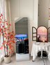 千禧华府全身镜穿衣镜落地镜子挂门服装店试衣防爆壁挂镜一体简约白50*160 实拍图