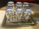 Ocean进口玻璃杯耐热杯子喝水泡茶果汁啤酒水杯370ml赠杯架托盘套装 实拍图